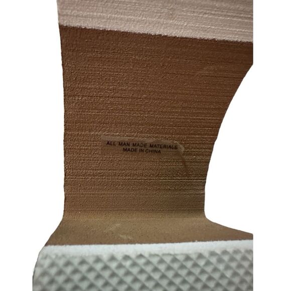 Dolce Vita Nelson, beige size 10 strap platform block heel sandal. - Picture 6 of 9